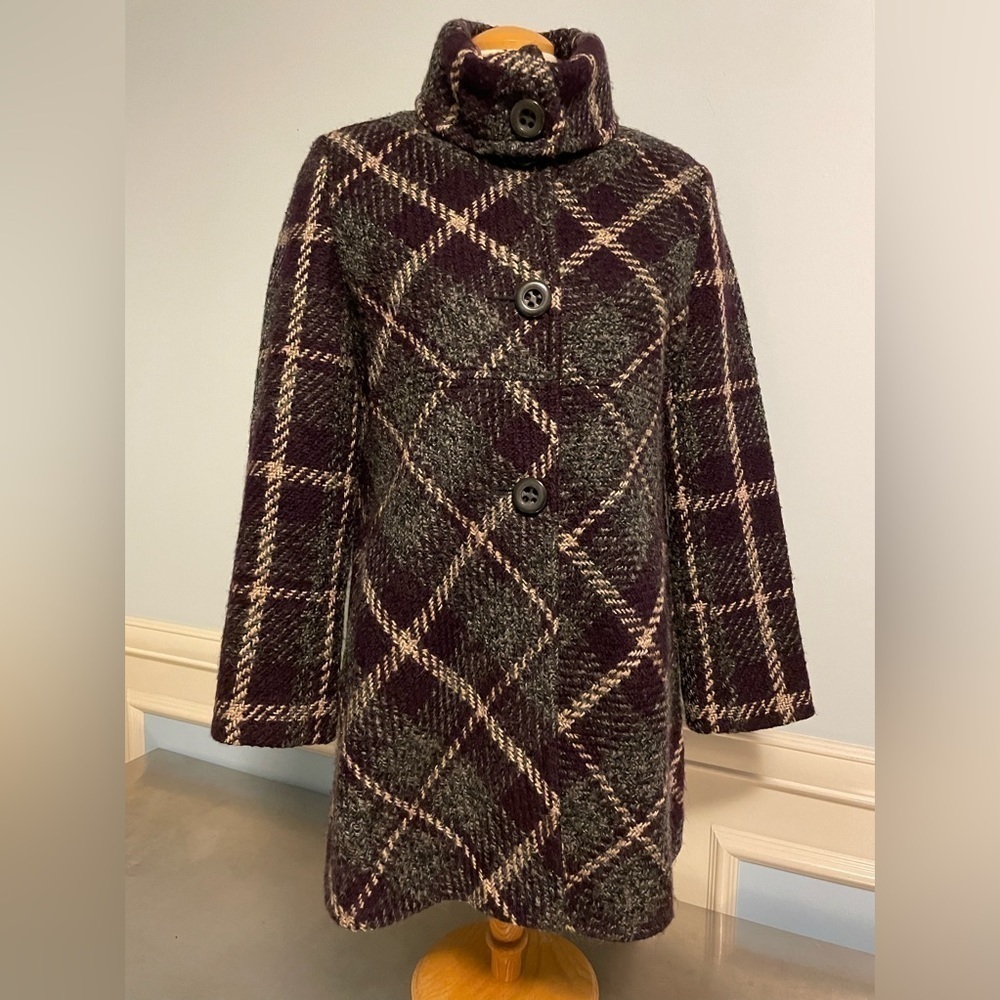 Larry Levine - vintage Tweed wool peacoat